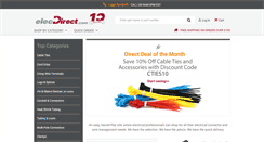 Desktop Screenshot of elecdirect.com